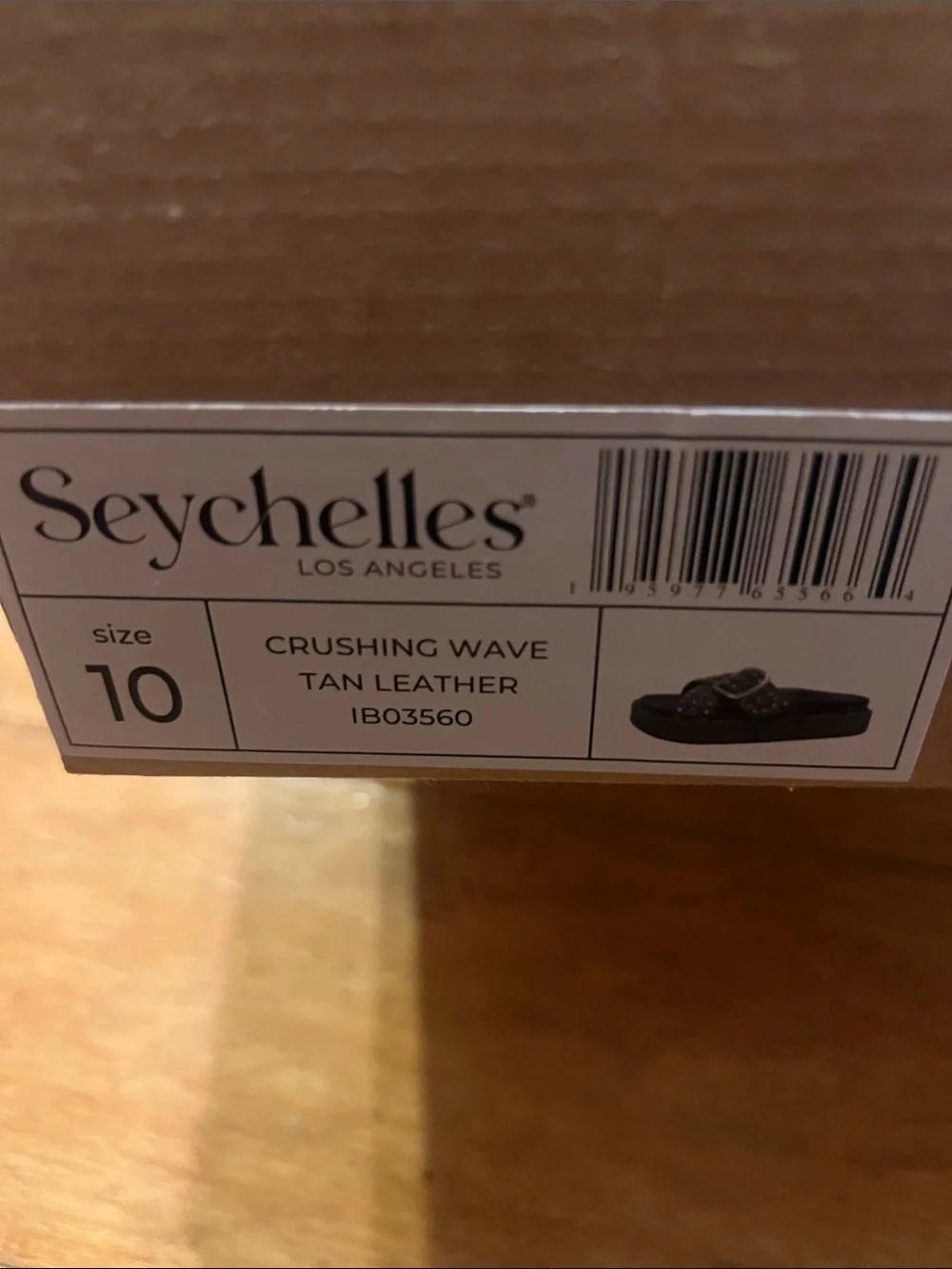 Seychelles Tan Suede Crisscross Slide Sandals with Silver Studs